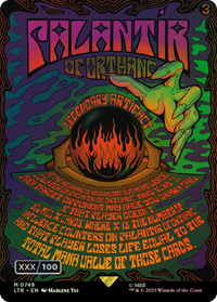 Palantir of Orthanc (Borderless Poster) (Serialized) [The Lord of the Rings: Tales of Middle-Earth]