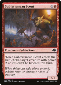 Scout souterrain [Dominaria Remastered] 