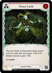 Weave Earth (Red) [BRI021] (Tales of Aria Briar Blitz Deck) 1st Edition Normal - POKÉ JEUX