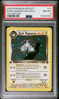 DARK MAGNETON-HOLO #11 1st Edition PSA 8 Cert #73198708