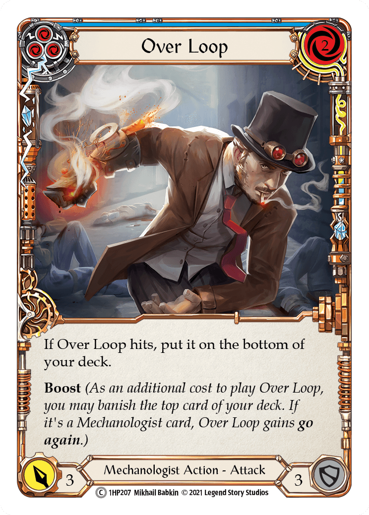 Over Loop (Blue) [1HP207] (History Pack 1) - POKÉ JEUX