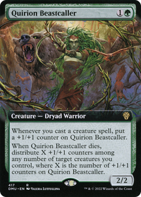 Quirion Beastcaller (Extended Art) [Dominaria United]