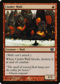 Cinder Wall [Eighth Edition]