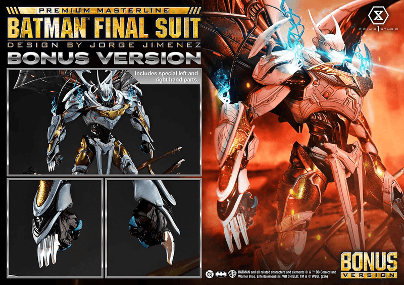 Premium Masterline Justice League (Comics) Batman Final Suit (Design by Jorge Jimenez) Bonus Version (Pre-Order)