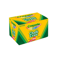 CRAYOLA - 144 COLOURED DUSTLESS CHALK (Special Order)