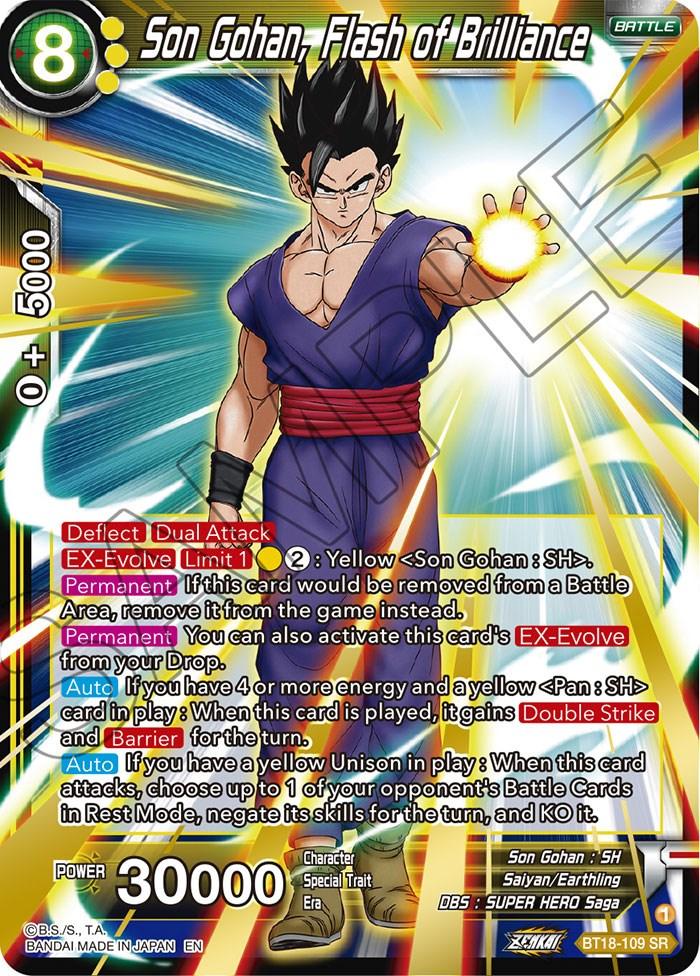 Son Gohan, Flash of Brilliance (BT18-109) [Dawn of the Z-Legends] - POKÉ JEUX
