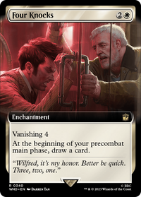 Four Knocks (Extended Art) [Doctor Who]