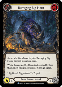 Barraging Big Horn (Yellow) [CRU011] (Crucible of War) 1st Edition Normal - POKÉ JEUX