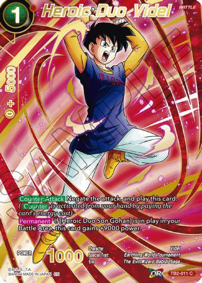 Heroic Duo Videl (Alternate Art) (TB2-011) [Special Anniversary Set 2021] - POKÉ JEUX
