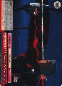 La spécialité d'A Bowman (FS/S34-TE15 TD) [Fate/Stay Night [Unlimited Blade Works]] 
