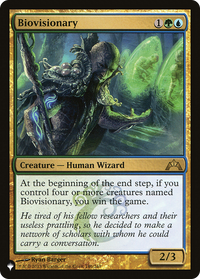 Biovisionary (LIST-146) - The List Reprints