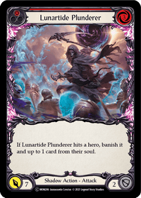 Lunartide Plunderer (Red) [U-MON206-RF] (Monarch Unlimited) Unlimited Rainbow Foil - POKÉ JEUX