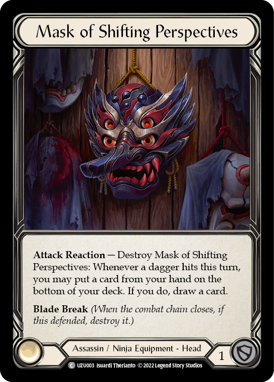 Mask of Shifting Perspectives [UZU003] (Outsiders Uzuri Blitz Deck) - POKÉ JEUX