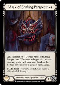 Mask of Shifting Perspectives [UZU003] (Outsiders Uzuri Blitz Deck) - POKÉ JEUX
