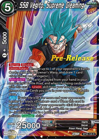 SSB Vegito, Supreme Gleaming (BT20-125) [Power Absorbed Prerelease Promos] - POKÉ JEUX
