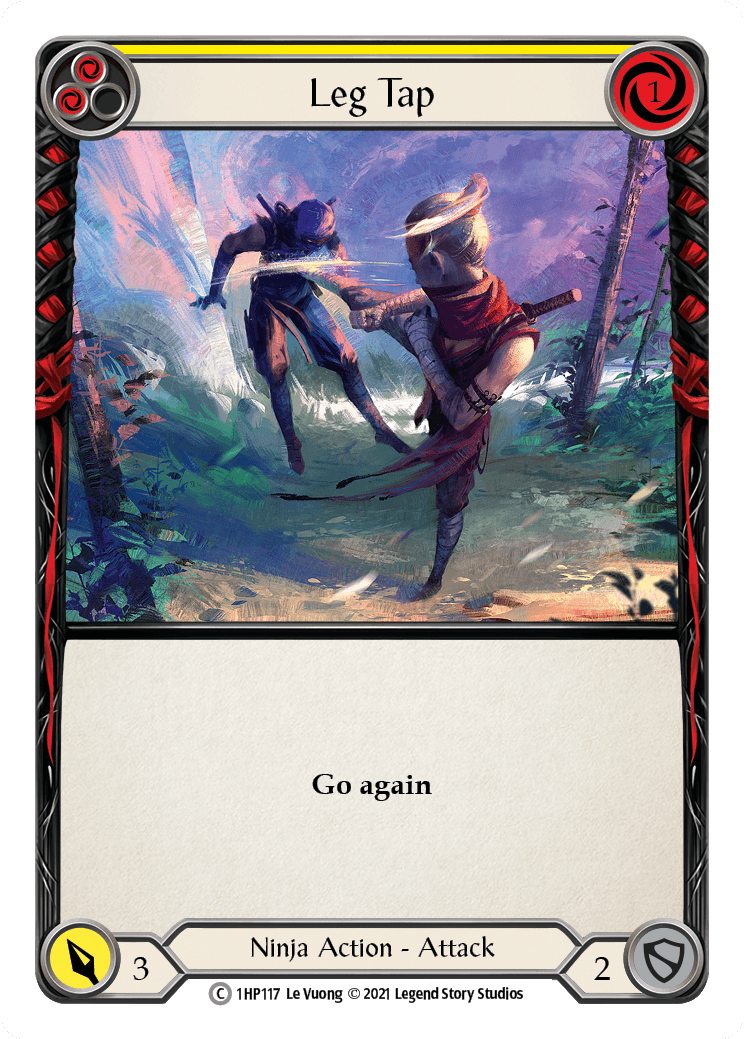 Leg Tap (Yellow) [1HP117] (History Pack 1) - POKÉ JEUX
