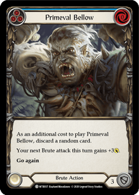 Primeval Bellow (Blue) [U-WTR037] (Welcome to Rathe Unlimited) Unlimited Normal - POKÉ JEUX
