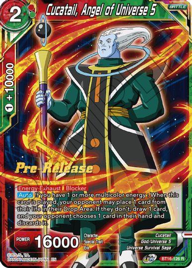 Cucatail, Angel of Universe 5 (BT16-126) [Realm of the Gods Prerelease Promos] - POKÉ JEUX