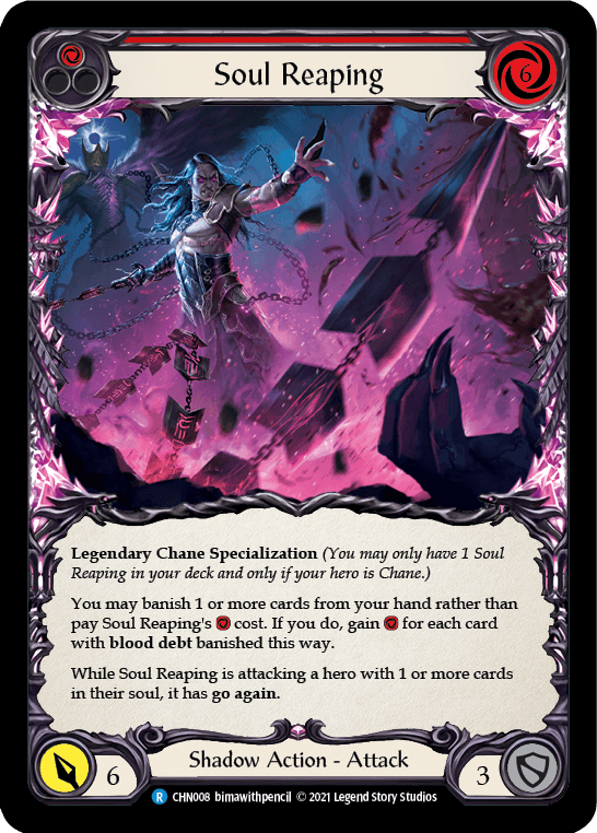 Soul Reaping [CHN008] (Monarch Chane Blitz Deck) - POKÉ JEUX