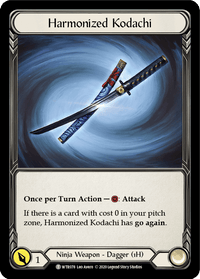 Harmonized Kodachi // Dorinthea [U-WTR078 // U-WTR114] (Welcome to Rathe Unlimited) Unlimited Normal - POKÉ JEUX