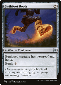 Swiftfoot Boots [Dungeons & Dragons: Adventures in the Forgotten Realms Commander]