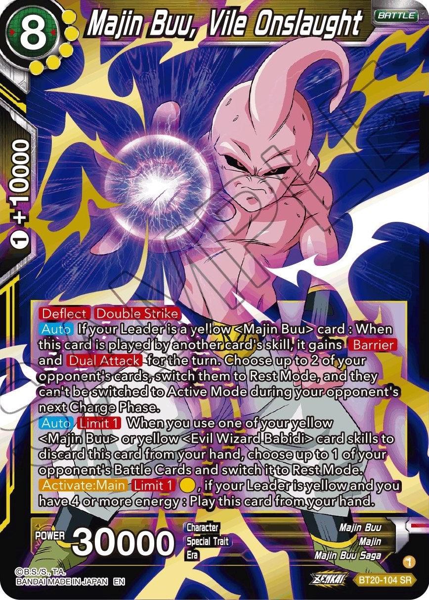 Majin Buu, Vile Onslaught (BT20-104) [Power Absorbed] - POKÉ JEUX