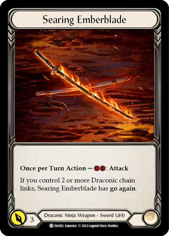 Searing Emberblade [FAI002] (Uprising Fai Blitz Deck) - POKÉ JEUX