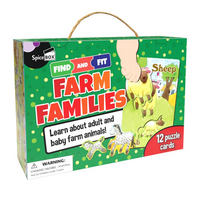 MATCH & LEARN - FIND & FIT - FARM FAMILIES (EN) (Special Order)