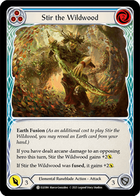 Stir the Wildwood (Blue) [ELE084] (Tales of Aria) 1st Edition Normal - POKÉ JEUX