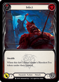 Infect (Red) [UZU013] (Outsiders Uzuri Blitz Deck) - POKÉ JEUX