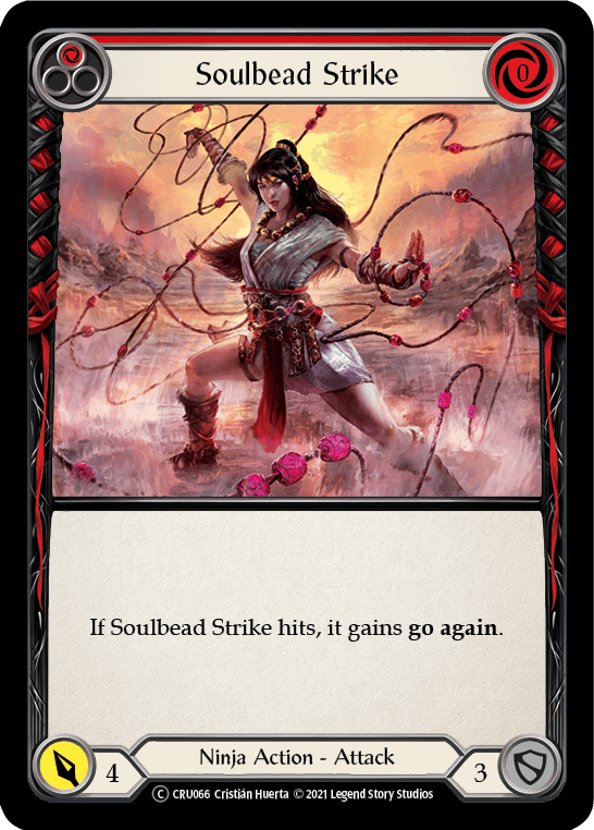Soulbead Strike (Red) [U-CRU066] (Crucible of War Unlimited) Unlimited Normal - POKÉ JEUX
