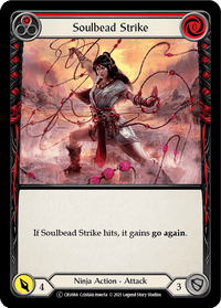 Soulbead Strike (Red) [U-CRU066] (Crucible of War Unlimited) Unlimited Normal - POKÉ JEUX