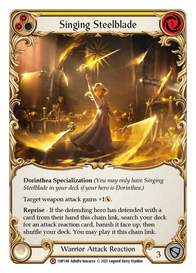 Singing Steelblade [1HP149] (History Pack 1) - POKÉ JEUX