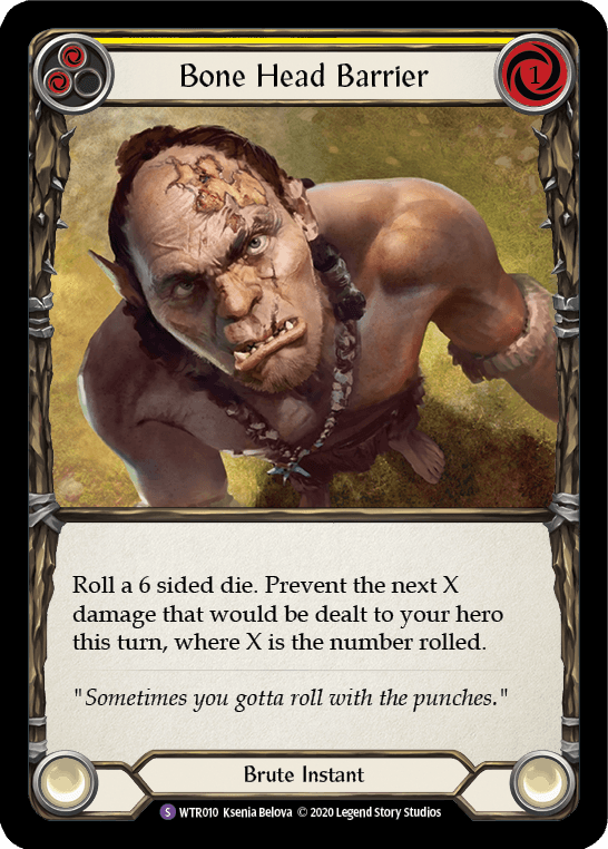 Bone Head Barrier [U-WTR010] (Welcome to Rathe Unlimited) Unlimited Rainbow Foil - POKÉ JEUX