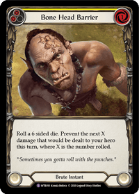 Bone Head Barrier [U-WTR010] (Welcome to Rathe Unlimited) Unlimited Rainbow Foil - POKÉ JEUX