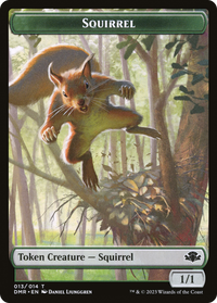 Jeton d'écureuil [Jetons remasterisés Dominaria] 