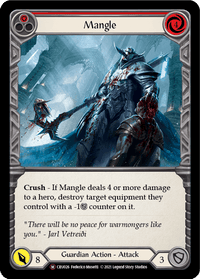 Mangle [U-CRU026] (Crucible of War Unlimited) Unlimited Rainbow Foil - POKÉ JEUX