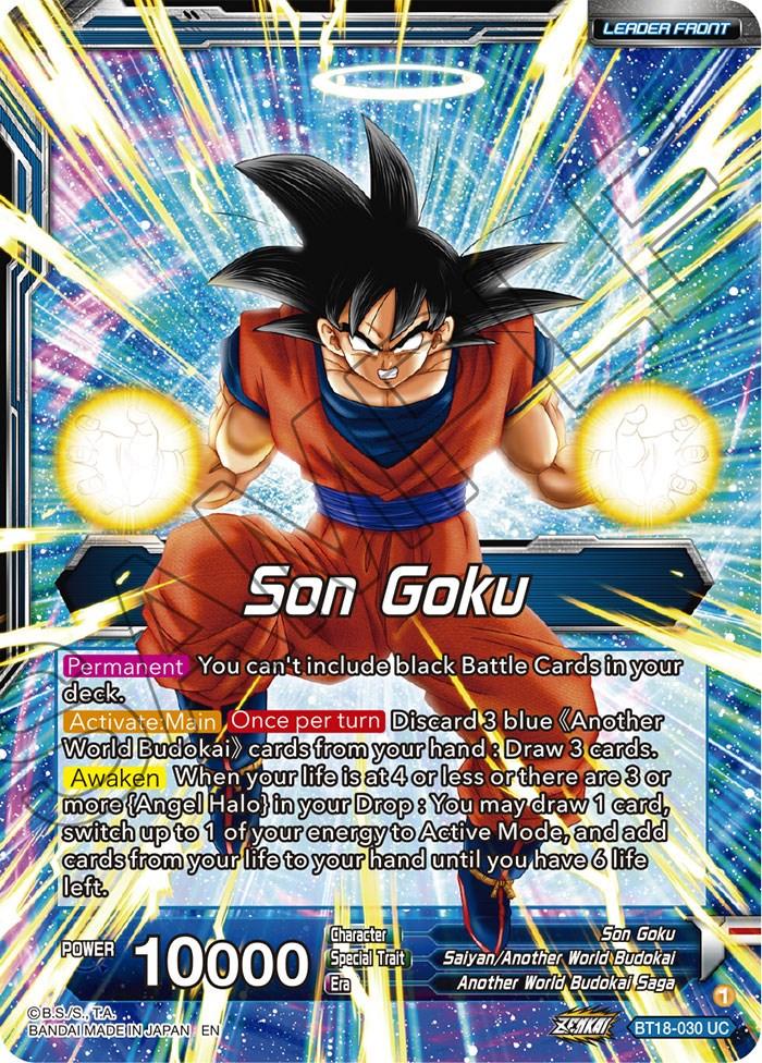 Son Goku // Son Goku, Another World Fighter (BT18-030) [Dawn of the Z-Legends Prerelease Promos] - POKÉ JEUX