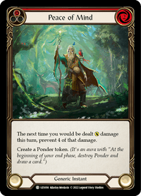Peace of Mind (Red) [UZU016] (Outsiders Uzuri Blitz Deck) - POKÉ JEUX