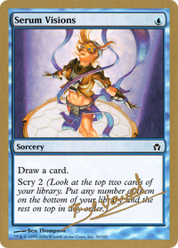 Serum Visions (Manuel Bevand) [World Championship Decks 2004]