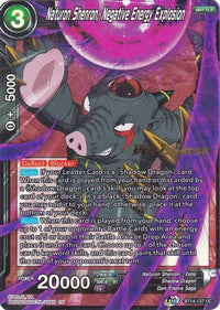 Naturon Shenron, Negative Energy Explosion (BT14-137) [Cross Spirits Prerelease Promos] - POKÉ JEUX