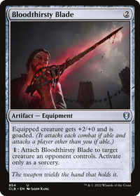 Bloodthirsty Blade [Commander Legends: Battle for Baldur's Gate]