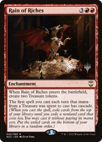 Rain of Riches (Promo Pack) [Streets of New Capenna Commander Promos]