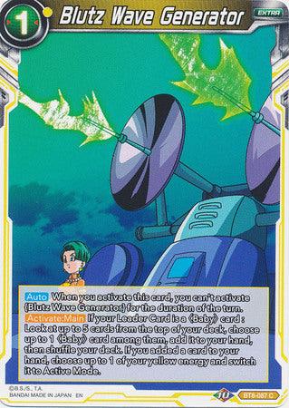 Blutz Wave Generator (BT8-087) [Malicious Machinations] - POKÉ JEUX