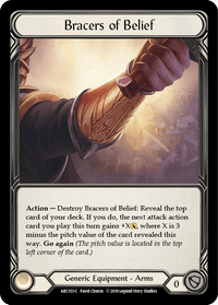 Bracers of Belief [ARC153-C] (Arcane Rising) 1st Edition Normal - POKÉ JEUX
