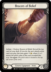 Bracers of Belief [U-ARC153] (Arcane Rising Unlimited) Unlimited Normal - POKÉ JEUX