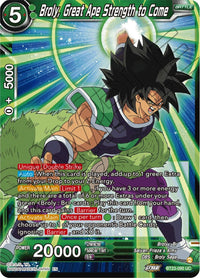 Broly, Great Ape Strength to Come (BT23-095) [Perfect Combination] - POKÉ JEUX