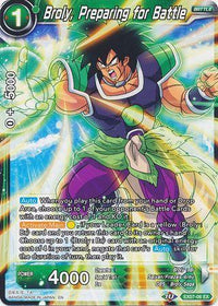 Broly, Preparing for Battle (EX07-06) [Magnificent Collection Fusion Hero] - POKÉ JEUX
