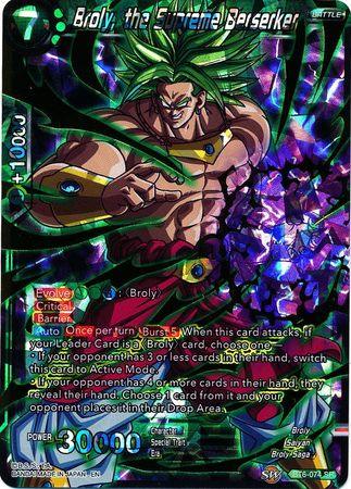 Broly, the Supreme Berserker (BT6-074) [Destroyer Kings] - POKÉ JEUX