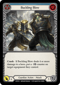 Buckling Blow (Blue) [BVO016-C] (Bravo Hero Deck) 1st Edition Normal - POKÉ JEUX
